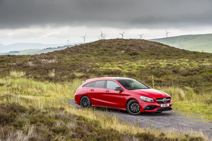  Mercedes-AMG CLA45 4Matic Shooting Brake 2016 года  (UK) (фото 13 из 26)